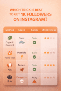 how to get 1k instagram followers in 5 minutes