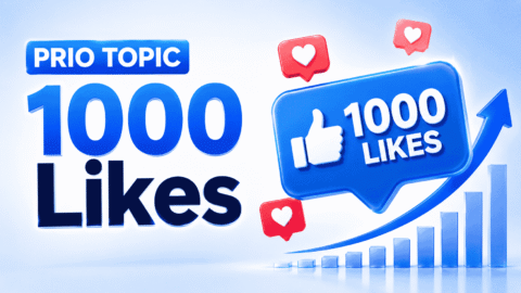 Prio Topic 1000 Likes - Netsviral