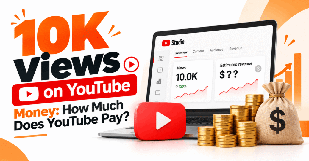 10K Views on YouTube Money - Netsviral